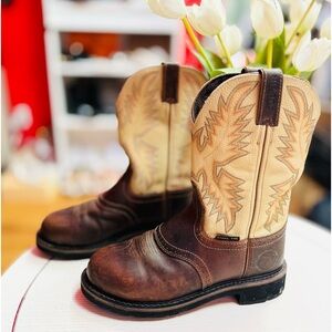 Men’s Justin Work Steel Toe Boots